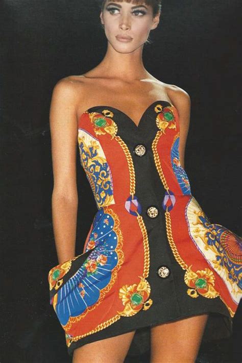 vintage versace style mini dresses abstract|Vintage Gianni Versace Clothing .